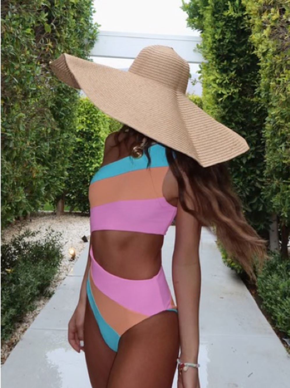Beach Riot Joyce One Piece Crush Colorblock